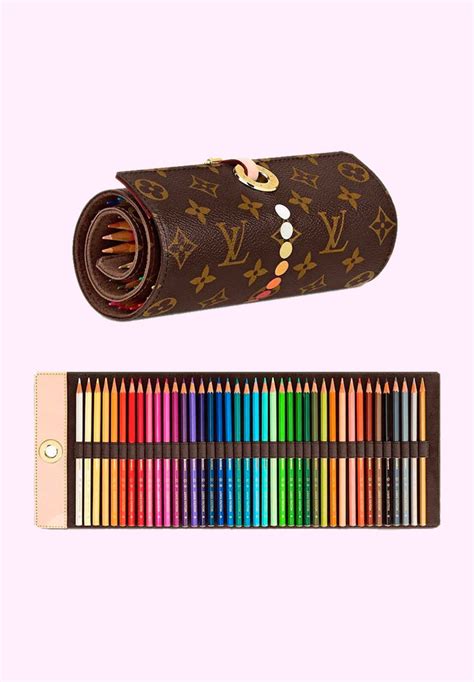 louis vuitton colour pencil|Louis Vuitton pencil roll.